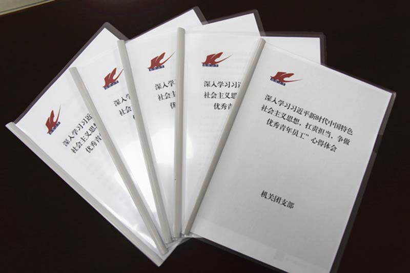 公司團委深入開展學習新思想，爭做扛責擔當優秀青年員工活動